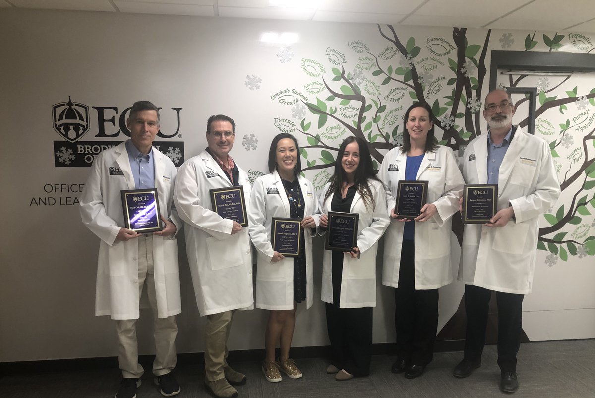 The Brody School of Medicine at East Carolina University has named seven medical educators as the 2024 recipients of its Master Educator Awards. The  Program is designed to recognize excellence in education. news.ecu.edu/2024/03/12/ecu…