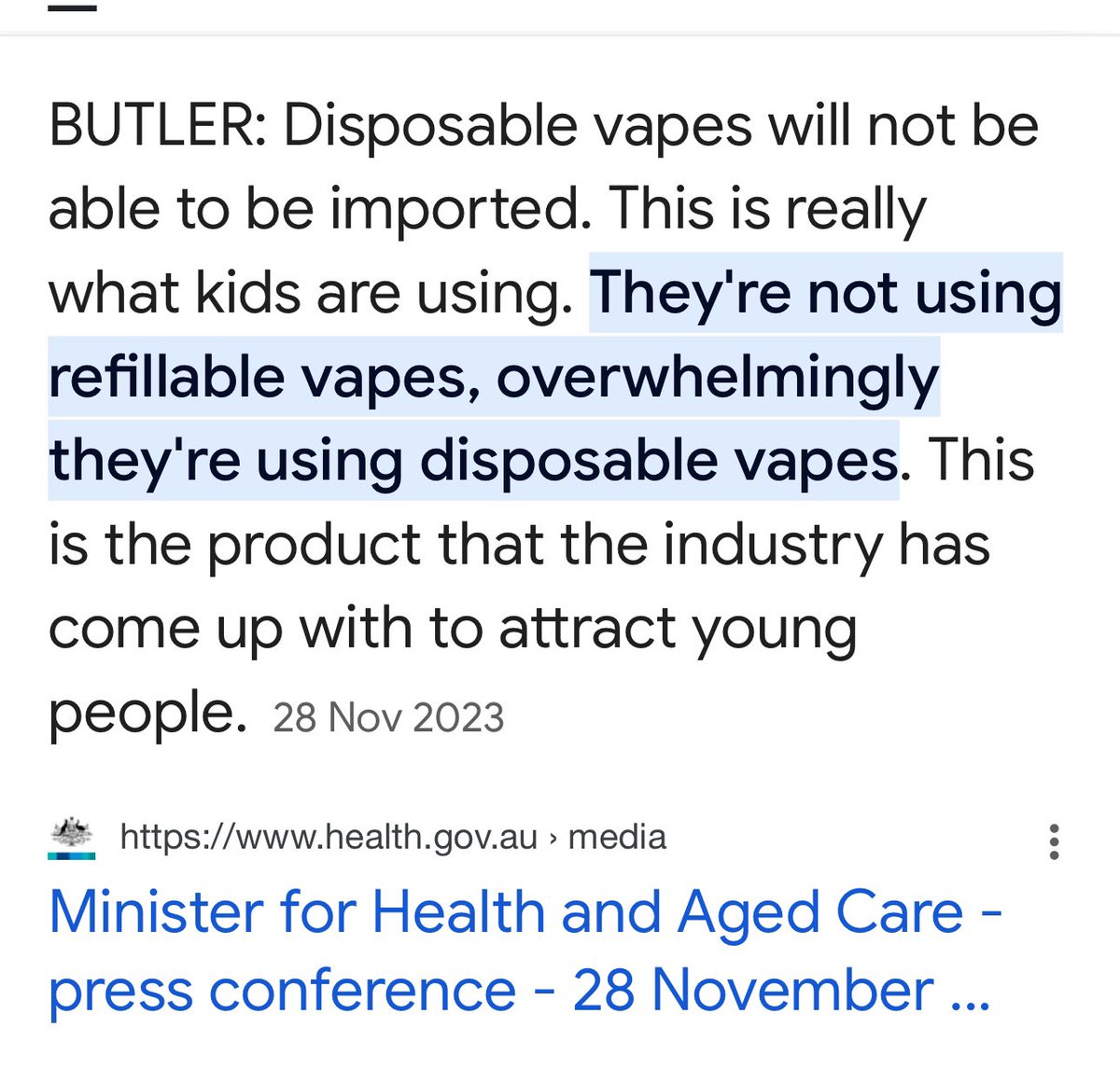 elotromon1's tweet image. You (from your link) - “The regulations that have gone into place over the past few months have turned off the tap on importation of vapes into the country.”

What are YOU smoking?? 🤣 😂 

Look at the news, the firebombings are rife and the black market is booming!!

Why do you…