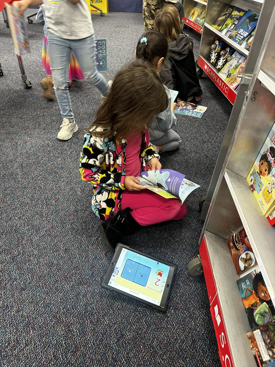 Using <a href="/Seesaw/">Seesaw</a> to build our wishlists at our annual Spring Book Fair Previews <a href="/McNeilElem/">McNeil Elementary</a>