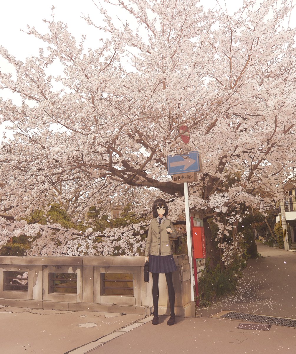 桜の季節なので桜の過去作など🌸 