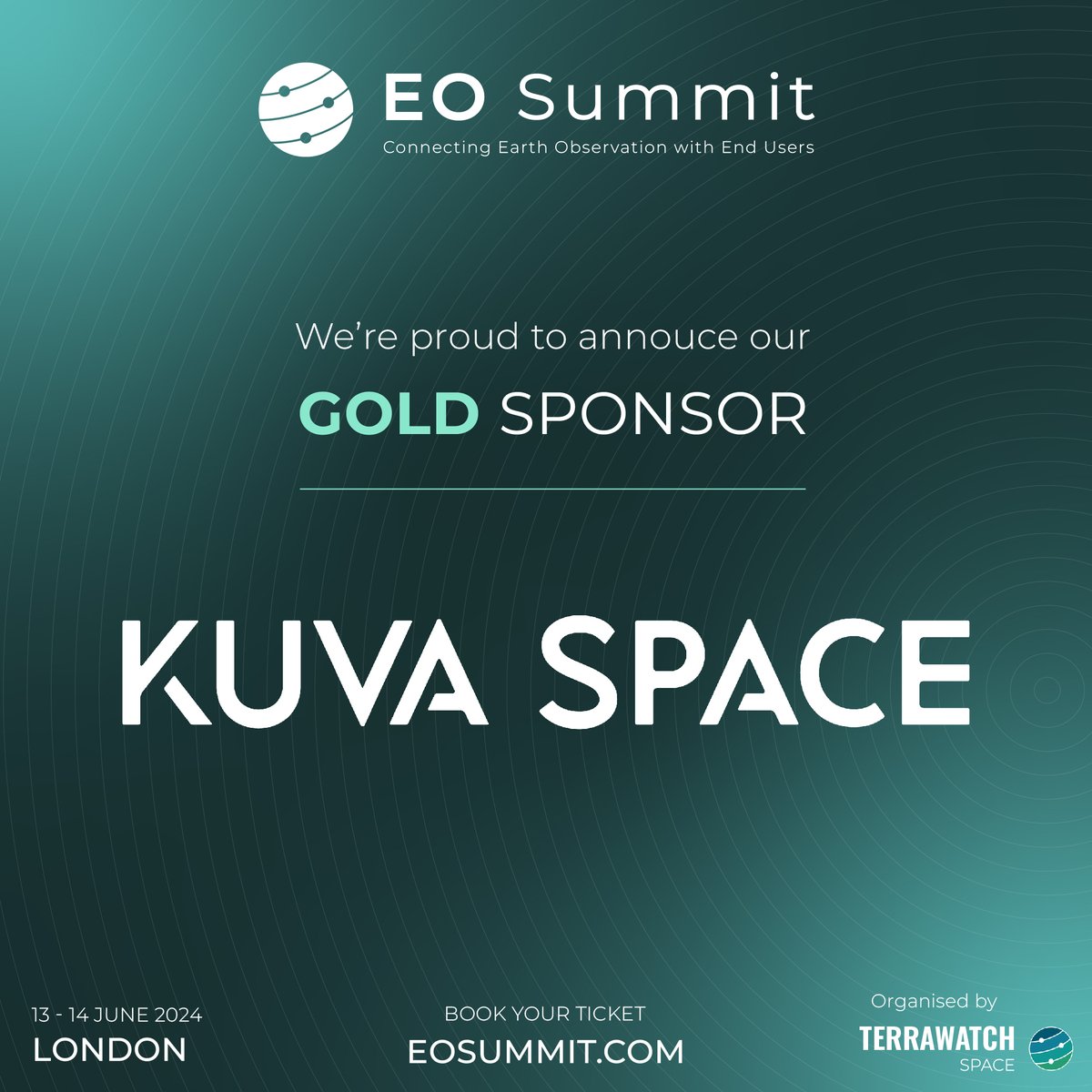 TerraWatch Space (@terrawatchspace) on Twitter photo 🥁 Announcing <a href="/KuvaSpace/">Kuva Space</a> as a Gold Sponsor for EO Summit.
Who are Kuva Space and what does the company do? 🥁 Announcing <a href="/KuvaSpace/">Kuva Space</a> as a Gold Sponsor for EO Summit.
Who are Kuva Space and what does the company do?