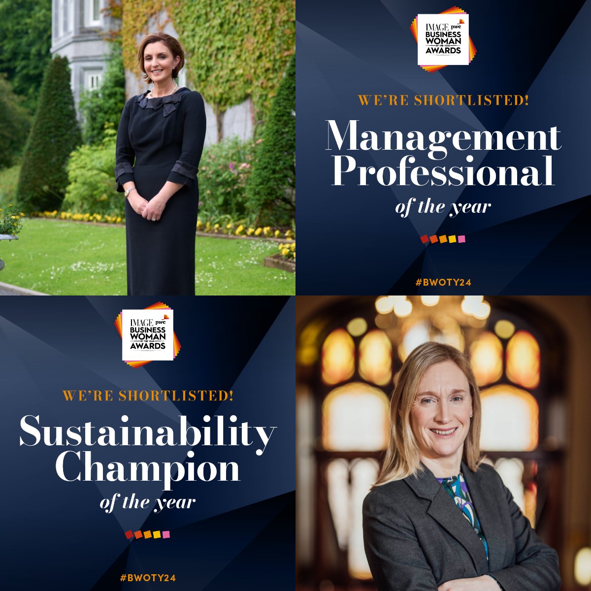 It is with immense pride and joy that we extend our heartfelt congratulations to two remarkable individuals who have been nominated for prestigious accolades at the IMAGE Business Women of the Year Awards 2024. dromoland.ie/image-business… #MyDromoland #BWOTY24