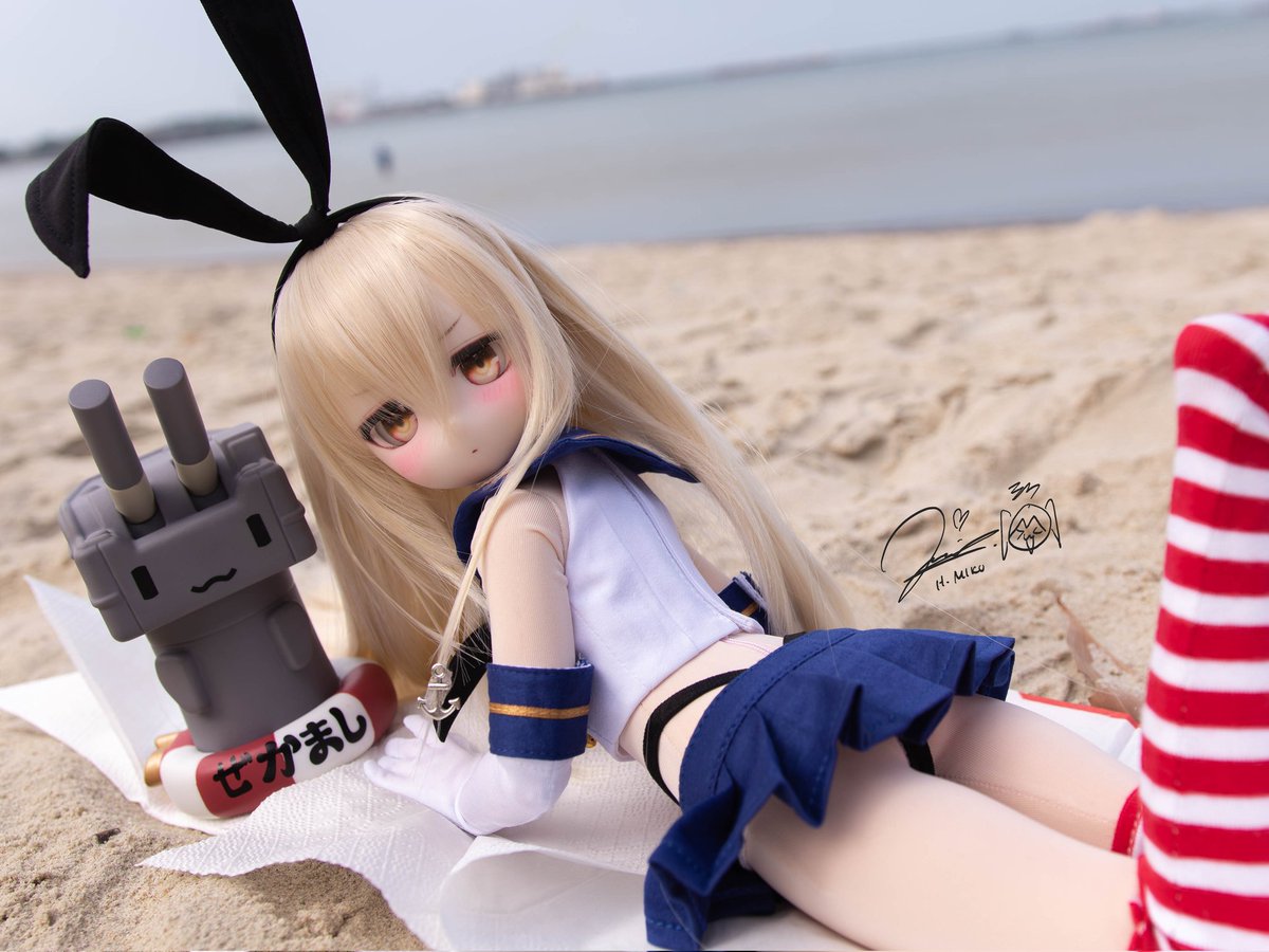 Shimakaze at beach~ Thank you <a href="/dollremi/">Dollremi@HK</a> for the commission~♡ And thank you TUSK for the head~♡

#MDDはいいぞ #dollphotography #dollfiedream #doll #volks #cute #kancolle #kantaicollection