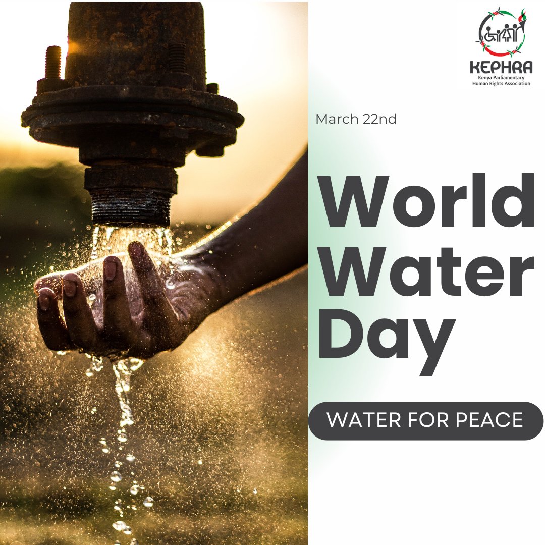 This #WorldWaterDay, we advocate for universal access to clean water, recognizing it as a fundamental human right. Join us in ensuring all communities have equitable & sustainable access to this life-giving resource. #HumanRights #WaterForPeace #WaterIsLife #CleanWaterForAll