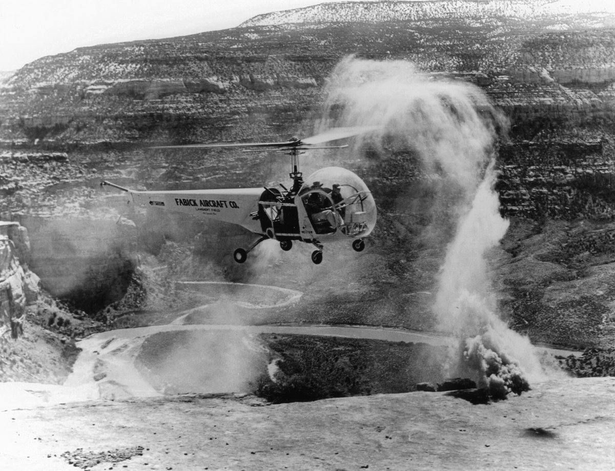 Joe Fabick was only in the helicopter industry a short time, but he left an outsized mark. For a few years in the 1940s, he was also believed to be the youngest helicopter pilot in the world.

Read the full story at: issues.verticalmag.com/554/766/1745/V…

#verticalmag #verticalmagazine