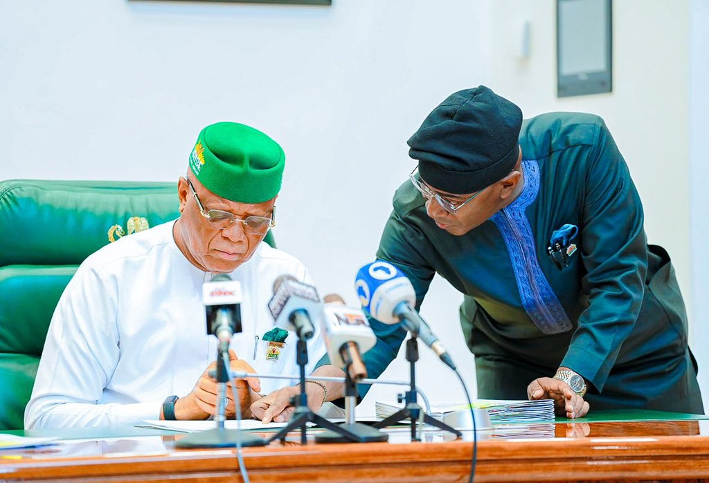 PHOTO NEWS GOV ENO UNVEILS BULK PURCHASE AGENCY BOARD Governor Umo Eno has inaugurated the board of the Akwa Ibom State Bulk Purchase Agency, with a charge on members to be transparent and accountable in their assignment.