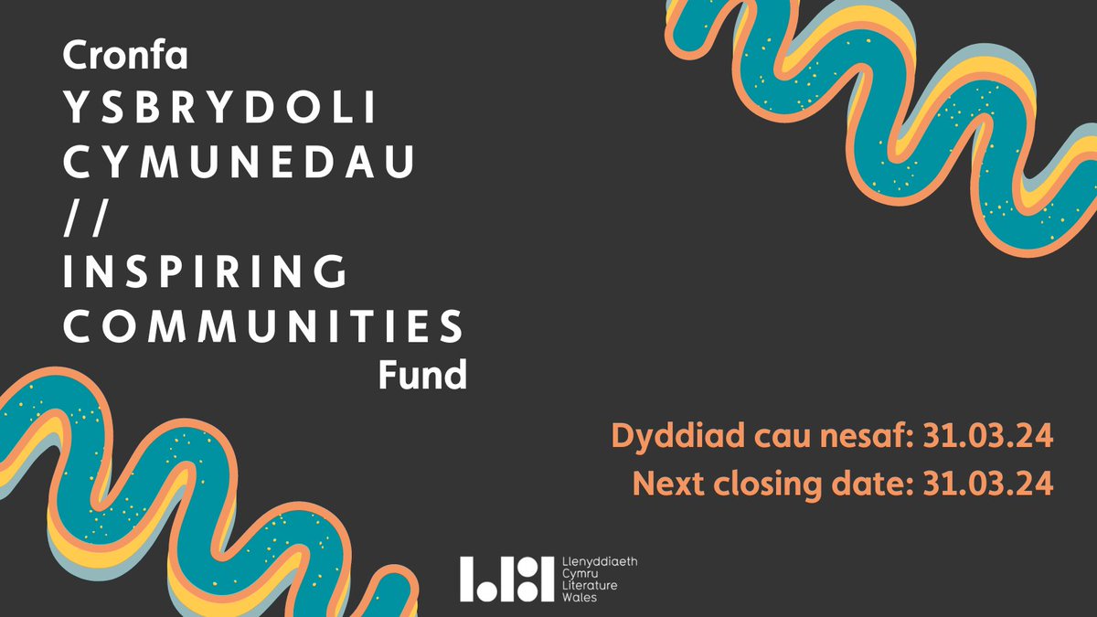 Our Inspiring Communities Fund now offers financial support of up to 75% of the fees and expenses paid to writers for literary events - talks, lectures, creative writing workshops and more! For events happening in May, the next closing date is 31 March 👇 literaturewales.org/our-projects/i…