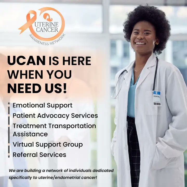We are small but determined to make sure uterine cancer pre-survivors and survivors have a place to go that understands from experience! I once was a pre-survivor! #UCAN