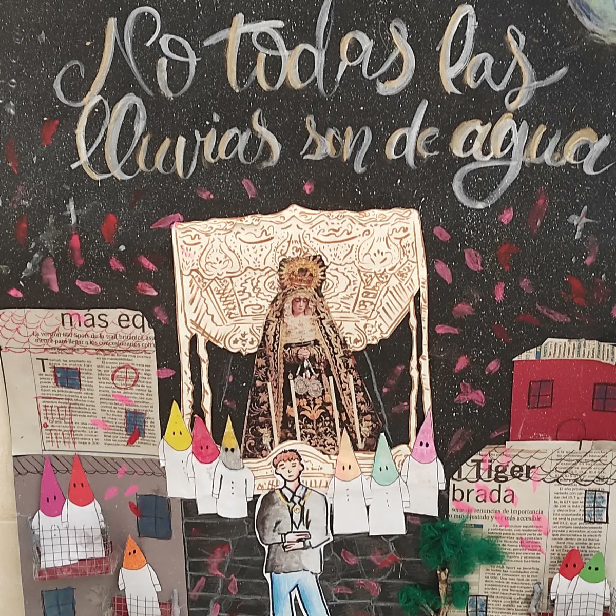 IESARRABAL's tweet photo. Trabajos sobre la Semana Santa realizados por los alumnos y alumnas de 1° de ESO. https://t.co/Catv9gBmfV