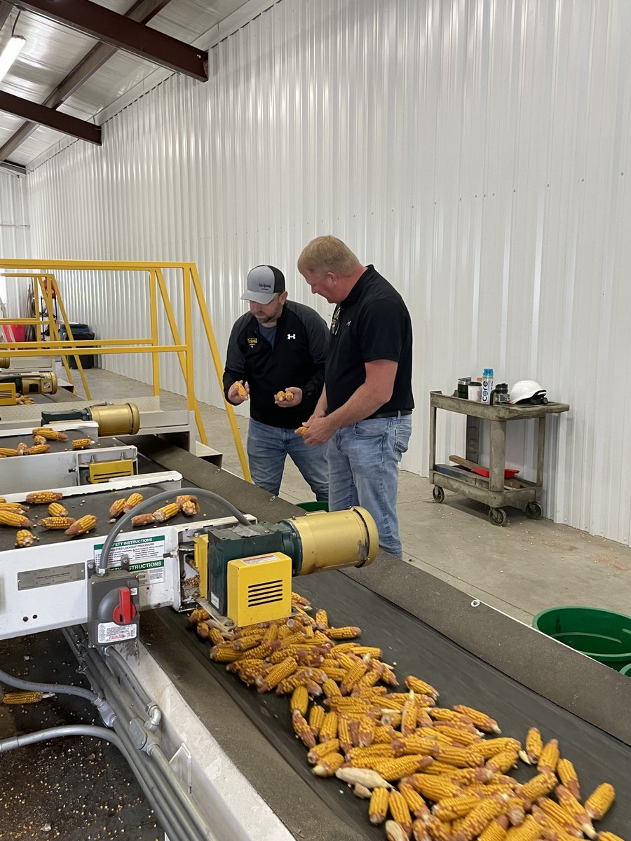 John Sorby and Mike Dietrich are on the case to spot-check our products for quality. You are in good hands with these two. thunderseed.com #plant24 #firstinthefield #thunderseed