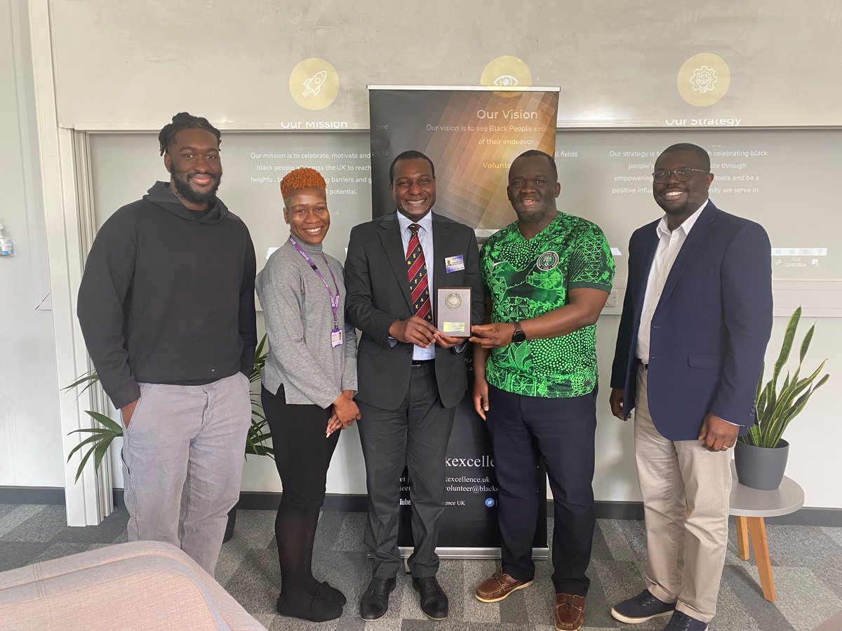 Dr Oladejo Olaleye PhD, FRCS, MPH, MBBS (Ibadan) (@dejolaleye) on Twitter photo It is a huge honour to receive an award for outstanding services to head & neck cancer patients from <a href="/BExcellence_UK/">BlackExcellence</a> π₯³ππ
I am grateful to my mum, wife, family & friends who have supported me over the years π
You can achieve your dreams if you believe it and work for it β€οΈ It is a huge honour to receive an award for outstanding services to head & neck cancer patients from <a href="/BExcellence_UK/">BlackExcellence</a> π₯³ππ
I am grateful to my mum, wife, family & friends who have supported me over the years π
You can achieve your dreams if you believe it and work for it β€οΈ