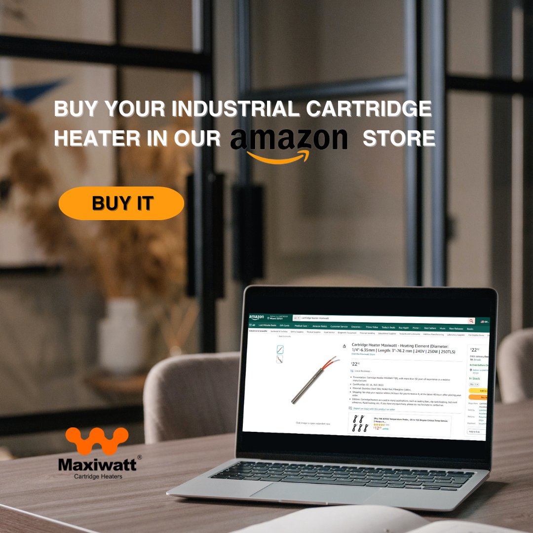 👉ENTER NOW in our website cartridge-heater.com 💻 or if you prefer you can buy them through our shop on Amazon