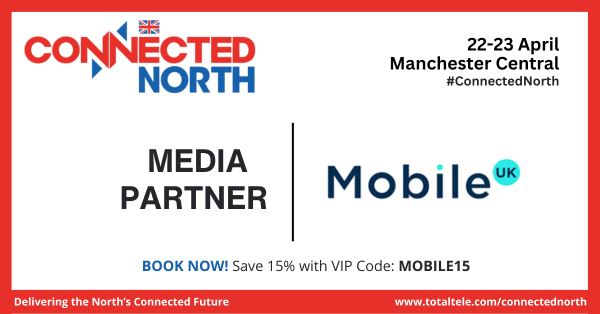 We’re thrilled to be media partners for the upcoming #ConnectedNorth event on 22-23 April in Manchester Central. Meet 200 trailblazing speakers and network with over 2,500 attendees from across the digital economy ecosystem for a regional forum on connectivity-enabled social and…