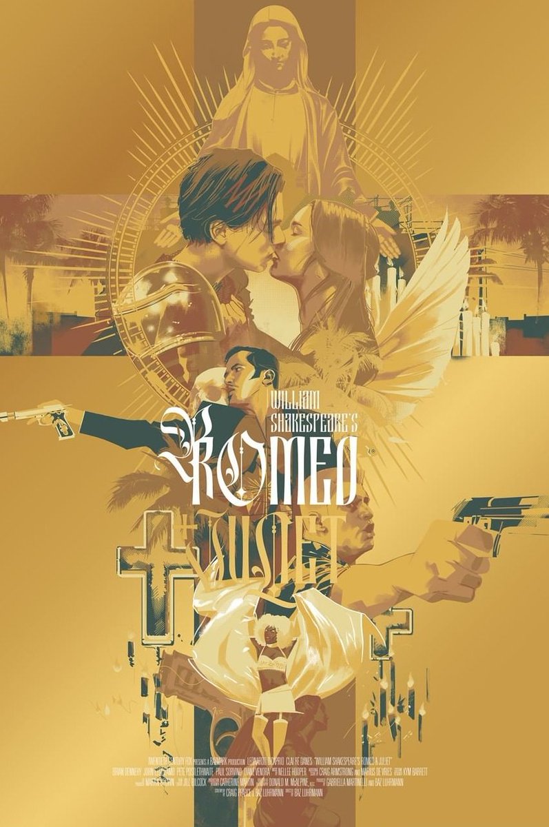 Romeo + Juliet (1996) Art by Matt Taylor., image size:797x1200
