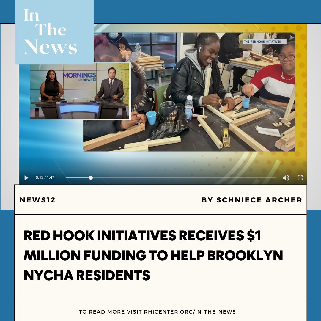 🌟 Big news! 🌟 Check out our feature on @News12 highlighting the incredible impact of our recent $1M funding on the community! 🎥 Watch here: brooklyn.news12.com/amp/red-hook-i… #CommunityImpact #News12Coverage #RHI