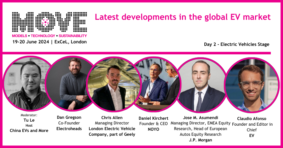 I'm happy to announce that I'll be speaking at a @MOVE_Event panel in London 🇬🇧 this June about the latest developments in the global EV market moderated by Tu Le (@SinoAutoInsight) alongside fellow speakers Dan, Chris, Daniel, and Jose. See you soon, London! 💥