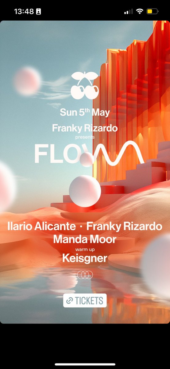 🚨Excited for this one… @FrankyRizardo presents Flow at @pacha 🍒 Perfect venue for Franky’s up and coming party. Fingers crossed to see plenty more 🤞🏼 #ibiza #ibiza24 #flow #frankyrizardo #pacha