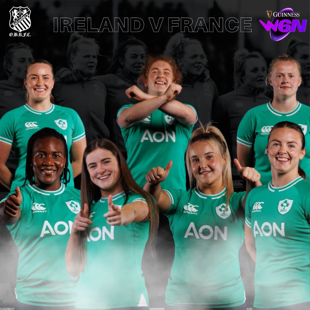Awesome to see so many Belvo reps in the Ireland side this weekend 👏🏼 A big shout out to Katie who wins her first cap this weekend ☘️ The girls take on France in the opening round of the Six Nations in Le Mans, kick off is at 2:15PM 🤌🏼 #BeBelvo