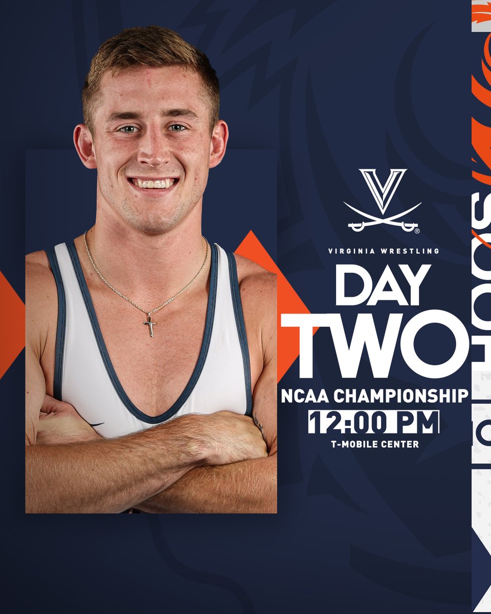 Day ✌️ at th NCAA Championships! We've got 3⃣ Hoos ready to go at 12 p.m. ET! 📊 Live Results: wahoowa.net/3PzOpr3 📺 ESPNU #GoHoos | #TheVirginiaWay