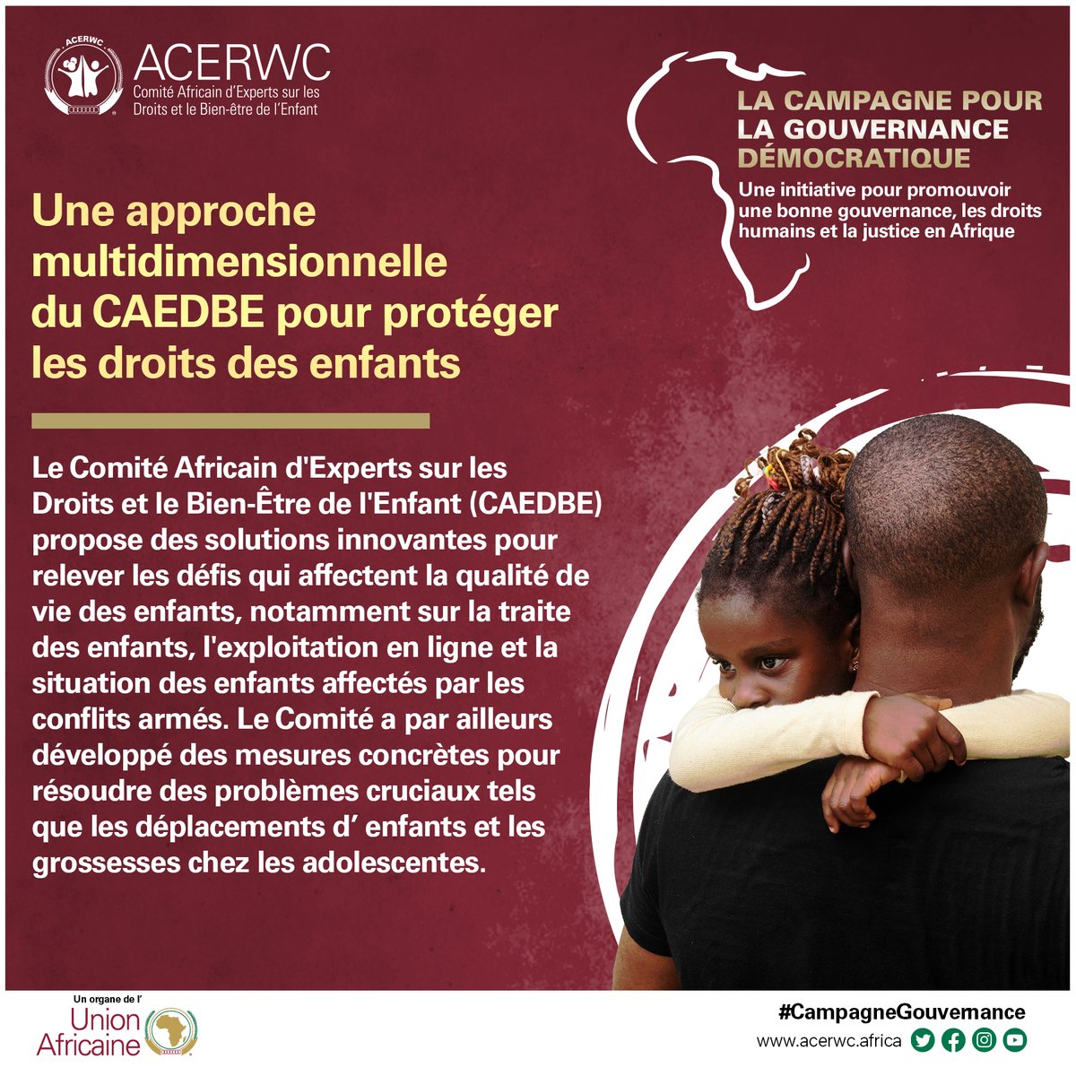 Le CAEDBE associe avec les Gouvernements et les Organisations de la Société Civile au dialogue pour relever les défis qui entravent l'accès à une éducation de qualité pour les enfants. Utilisez #CampagneGouvernance pour partager vos reflexions.