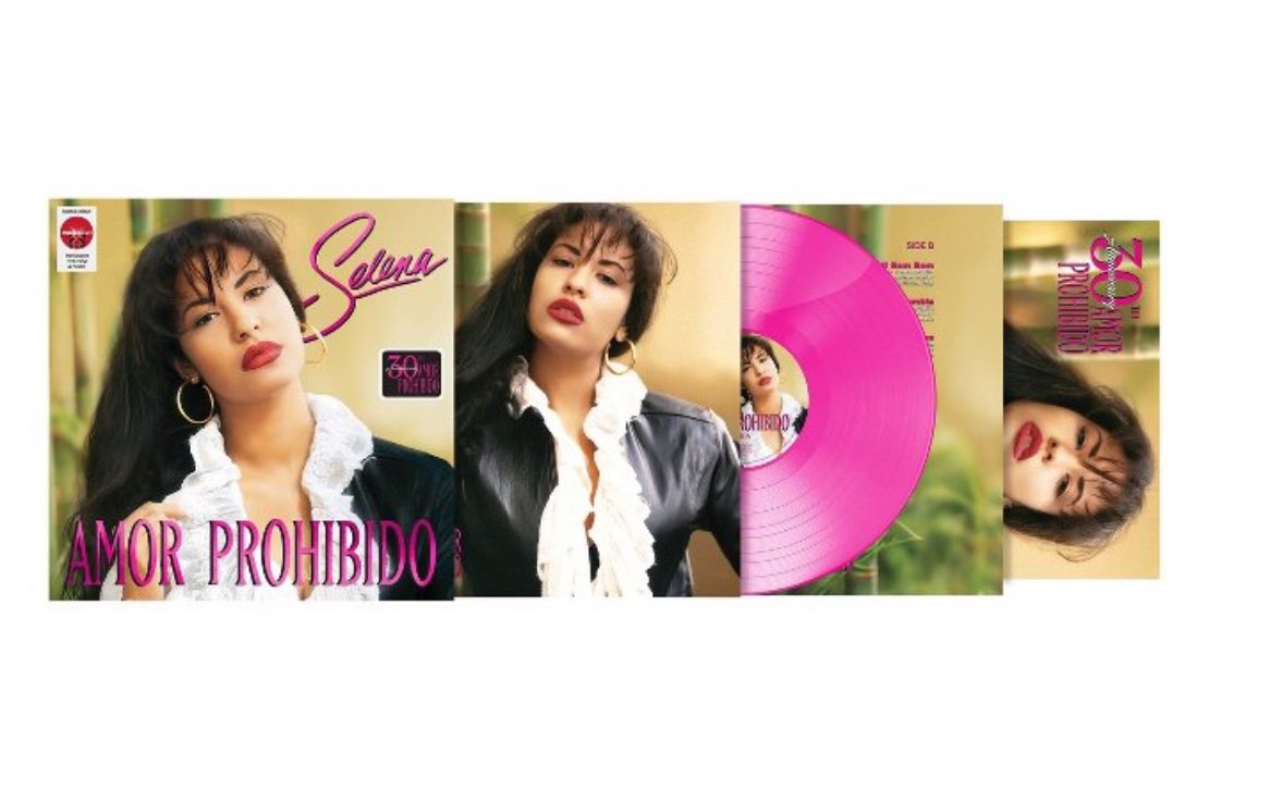 Oh I had to secure my album for the Reina of Cumbia #AmorProhibido30