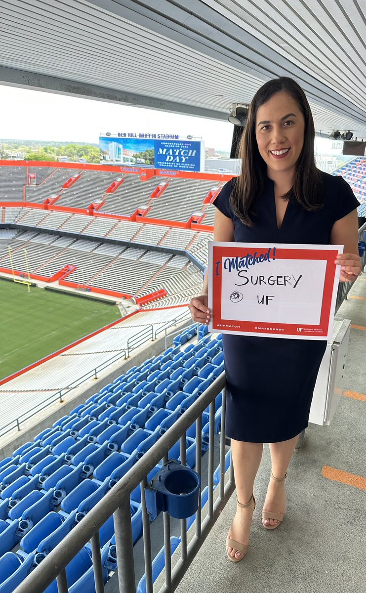 Angela C. Arata (@angela_arata) on Twitter photo Grateful to continue pursuing my dream <a href="/UFSurgery/">UF Surgery</a> and excited to call The Swamp home for another 7 years! 🧡🐊💙
#match2024 #MatchDay2024 #gensurgmatch2024 <a href="/UFSurgResidents/">UF Surgery Residents</a> <a href="/UFMedicine/">UF Medicine</a> Grateful to continue pursuing my dream <a href="/UFSurgery/">UF Surgery</a> and excited to call The Swamp home for another 7 years! 🧡🐊💙
#match2024 #MatchDay2024 #gensurgmatch2024 <a href="/UFSurgResidents/">UF Surgery Residents</a> <a href="/UFMedicine/">UF Medicine</a>
