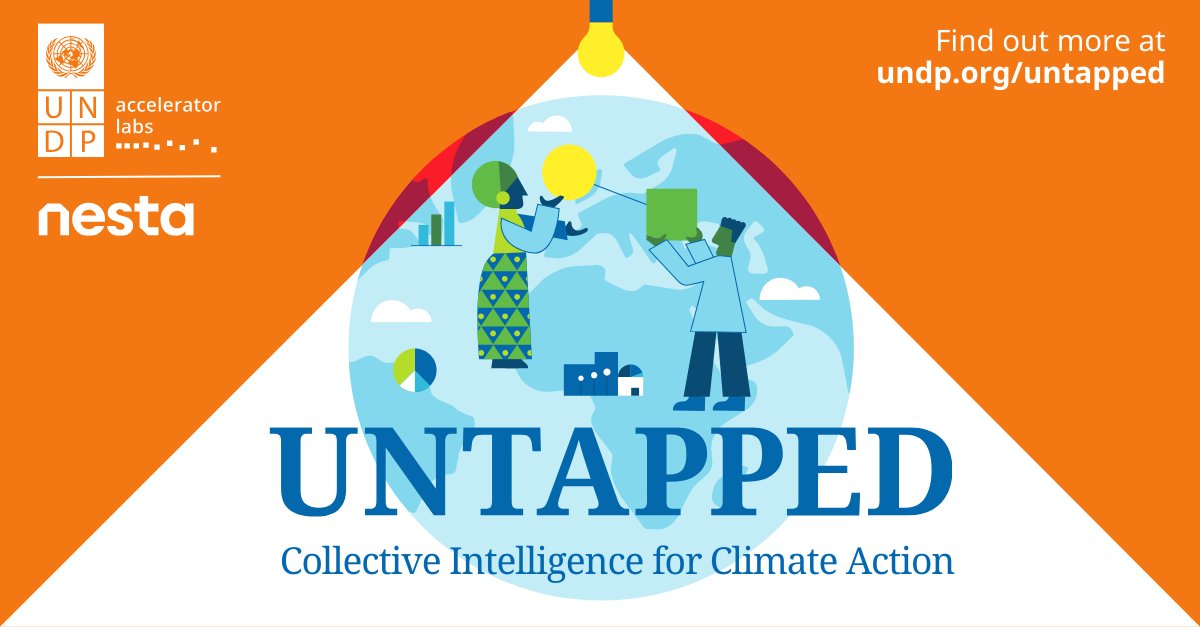 On Earth🌏Day,@UNDPAccLabs launches UNTAPPED: Collective Intelligence for Climate Action 1st-of-its-kind research demonstrating how collective intelligence can generate more real-time, hyper-local climate data & mobilize people for climate action RSVP: undpacclabs.com/untapped