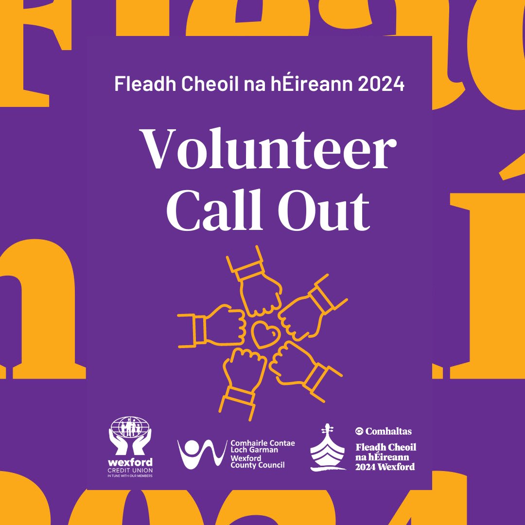 fleadhcheoil's tweet photo. Want to be part of something special? 🎶

Fleadh Cheoil na hÉireann 2024 is just around the corner, and we need you to join our incredible team of volunteers to make this year’s Fleadh unforgettable! https://t.co/fbuZ8dakxf