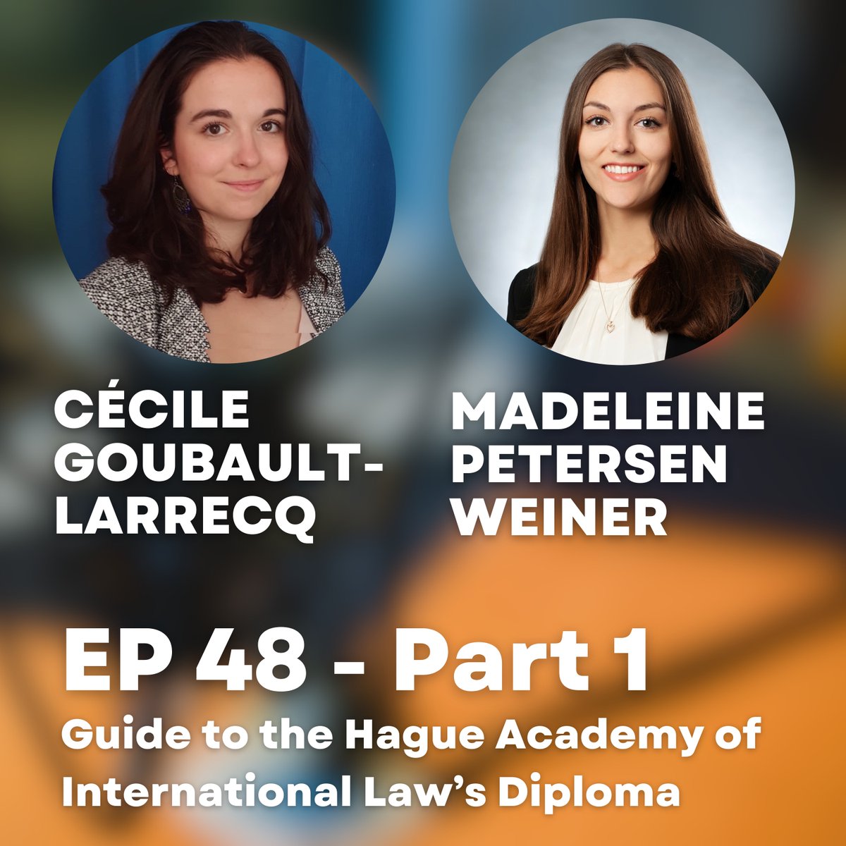 Jus Cogens - The International Law Podcast (@jclawpodcast) on Twitter photo In the first instalment of a two-part series, <a href="/shayanahmed_k/">Shayan Ahmed Khan</a> is joined by <a href="/Cecile_Goubault/">Cécile Goubault--Larrecq</a> and Madeleine Petersen Weiner for a discussion on the @HagueAcademy's Diploma with a special focus on the Directed Studies and the Diploma exam.
Listen here: tinyurl.com/JCep48 In the first instalment of a two-part series, <a href="/shayanahmed_k/">Shayan Ahmed Khan</a> is joined by <a href="/Cecile_Goubault/">Cécile Goubault--Larrecq</a> and Madeleine Petersen Weiner for a discussion on the @HagueAcademy's Diploma with a special focus on the Directed Studies and the Diploma exam.
Listen here: tinyurl.com/JCep48
