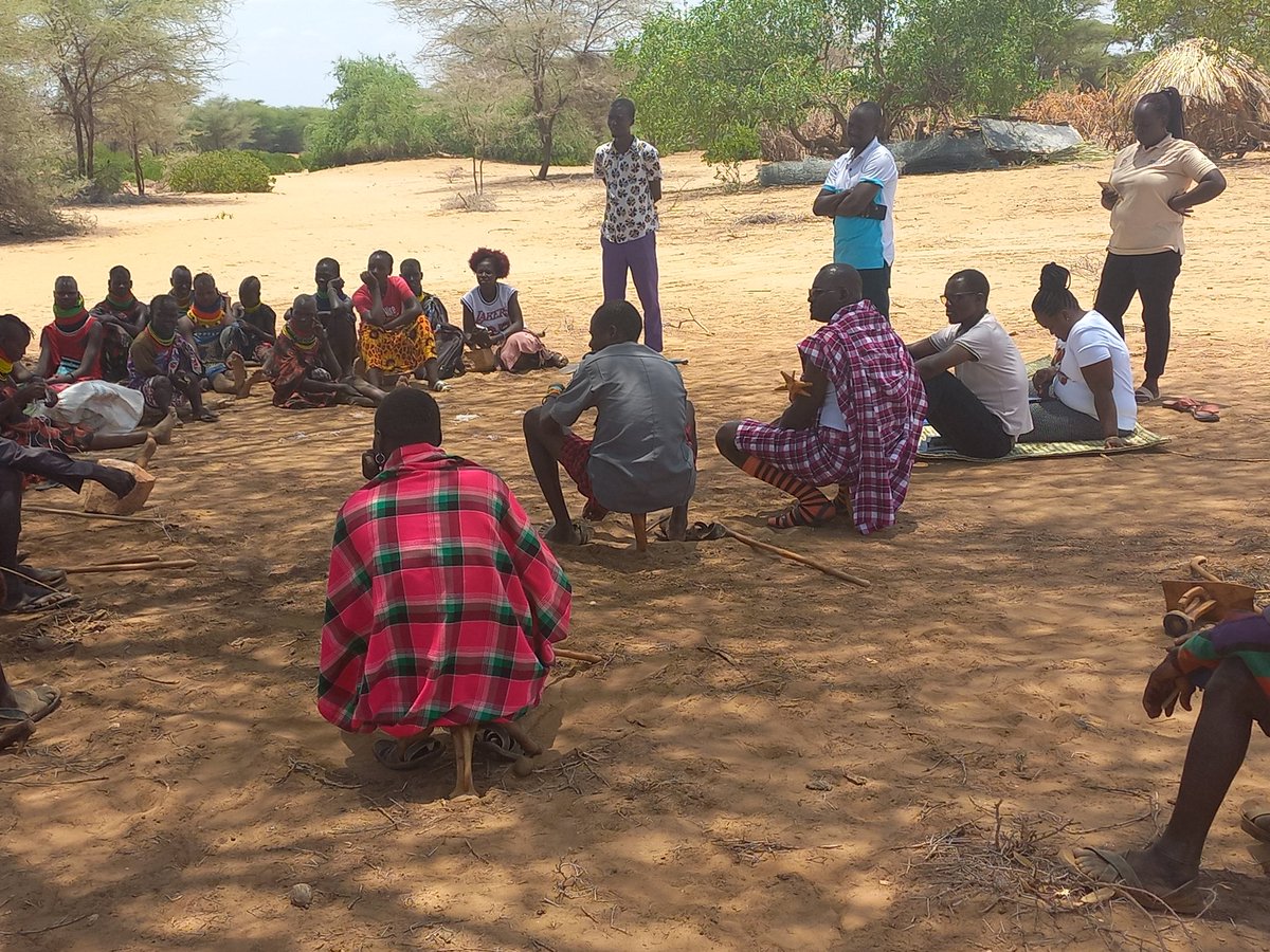 Turkana VSLA groups supported by @Concern through funding from @funds4disaster have started savings with aim to provide simple savings and loan facilities, in a community that does not have access to formal financial services.