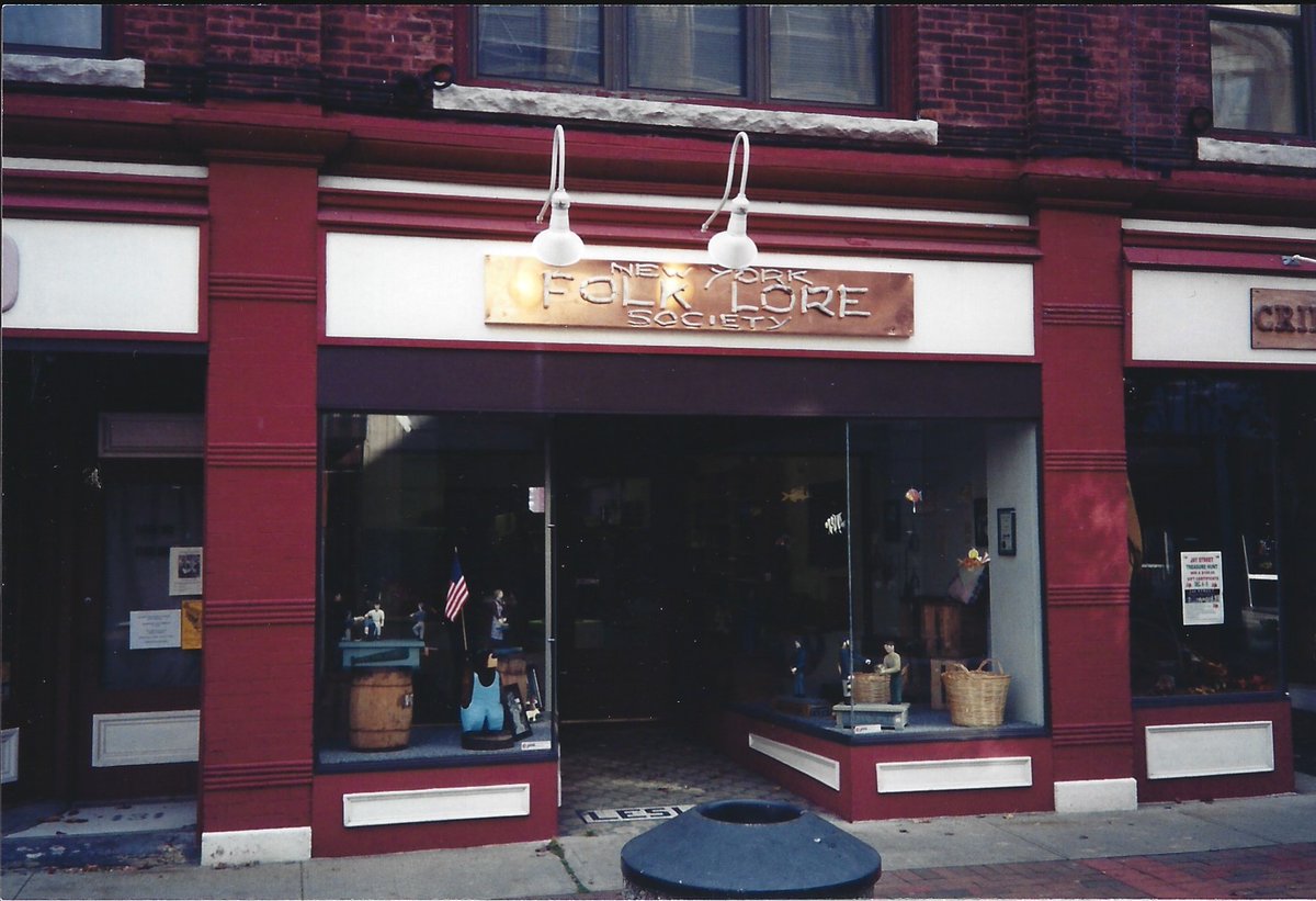 Did you know that New York Folklore's Gallery has been on Jay Street since 2002? These 22 years are just a quarter of our 80 years in existence!
