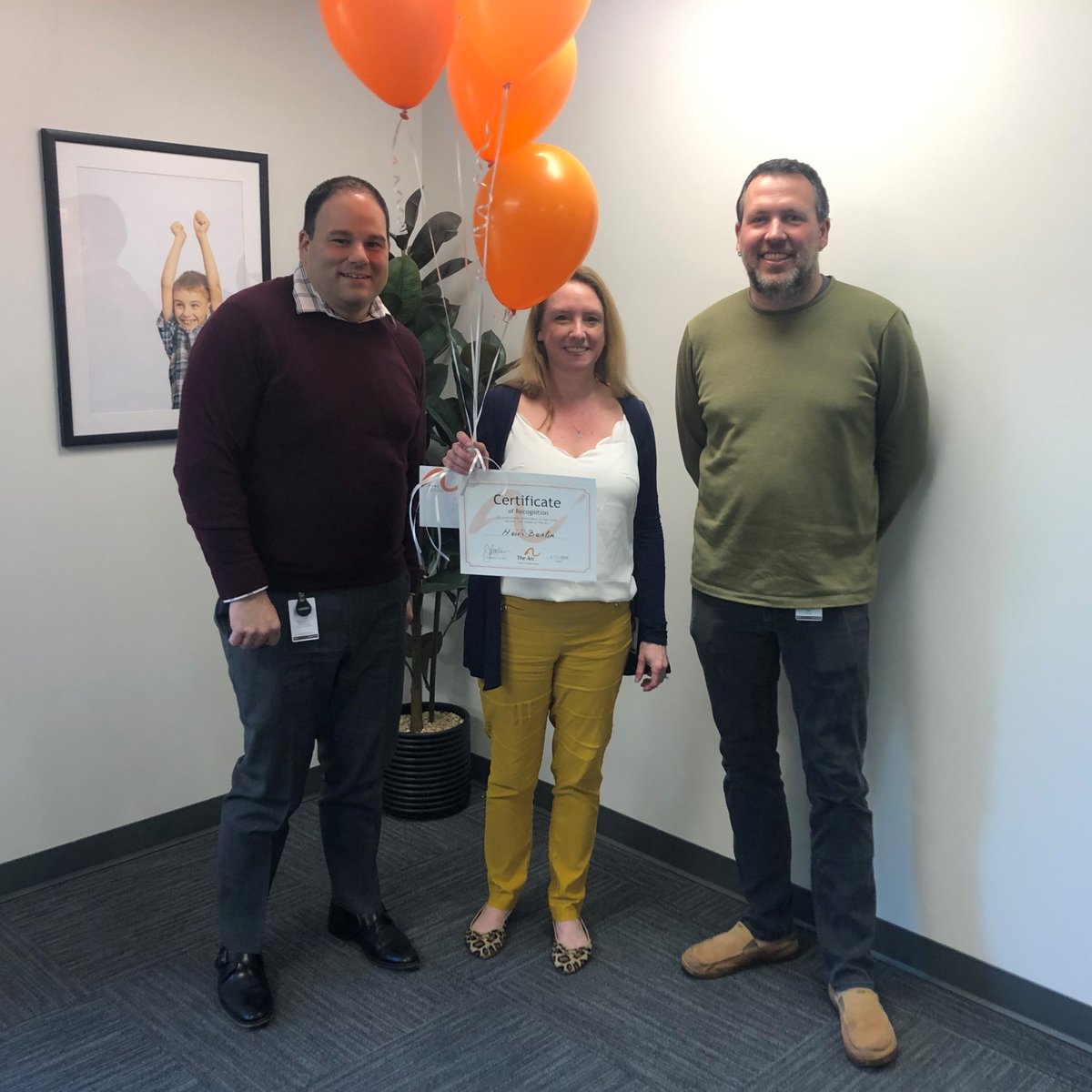 Join us in congratulating Heidi, the Office Manager for our Severn offices, for being one of the five winners of our Employee Recognition & Rewards Program this quarter. Congratulations Heidi!! 🎉 👏

#EmployeeRecognition #EmployeeRewards #SupportingYou
