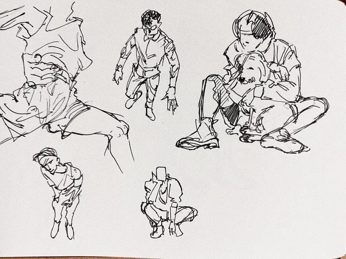 一発描きスケッチ
久しぶりだったので1時間くらい描いたらようやく線が生きてきました。
春の選抜観ながら⚾️ 