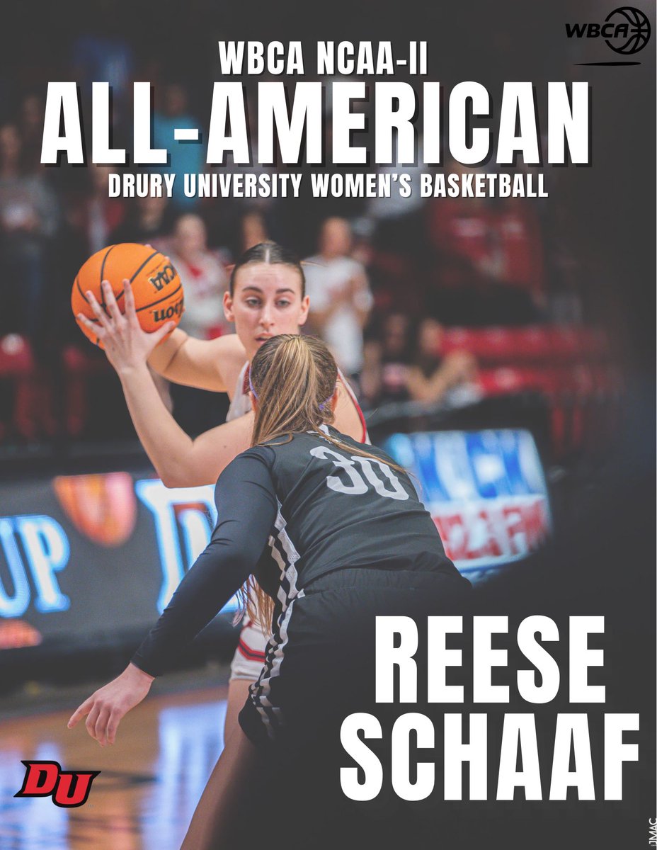 DULadyPanthers's tweet photo. Congratulations to the one and only Reese Schaaf for being recognized by the WBCA as a NCAA Division II All-American. 
We are so proud of you! 

#BeGreat | #allweDUiswin | #RECESS https://t.co/7LwuVDngbM