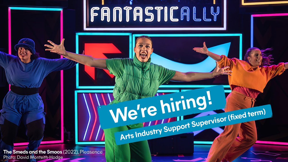 🚨 We're #hiring! 🚨 We're looking for an Arts Industry Support Supervisor (fixed term) to work with our Arts Industry Office team and to provide vital support to the Arts Industry Coordinator and wider team. Find out more and apply 👇 eu1.hubs.ly/H08fh9-0