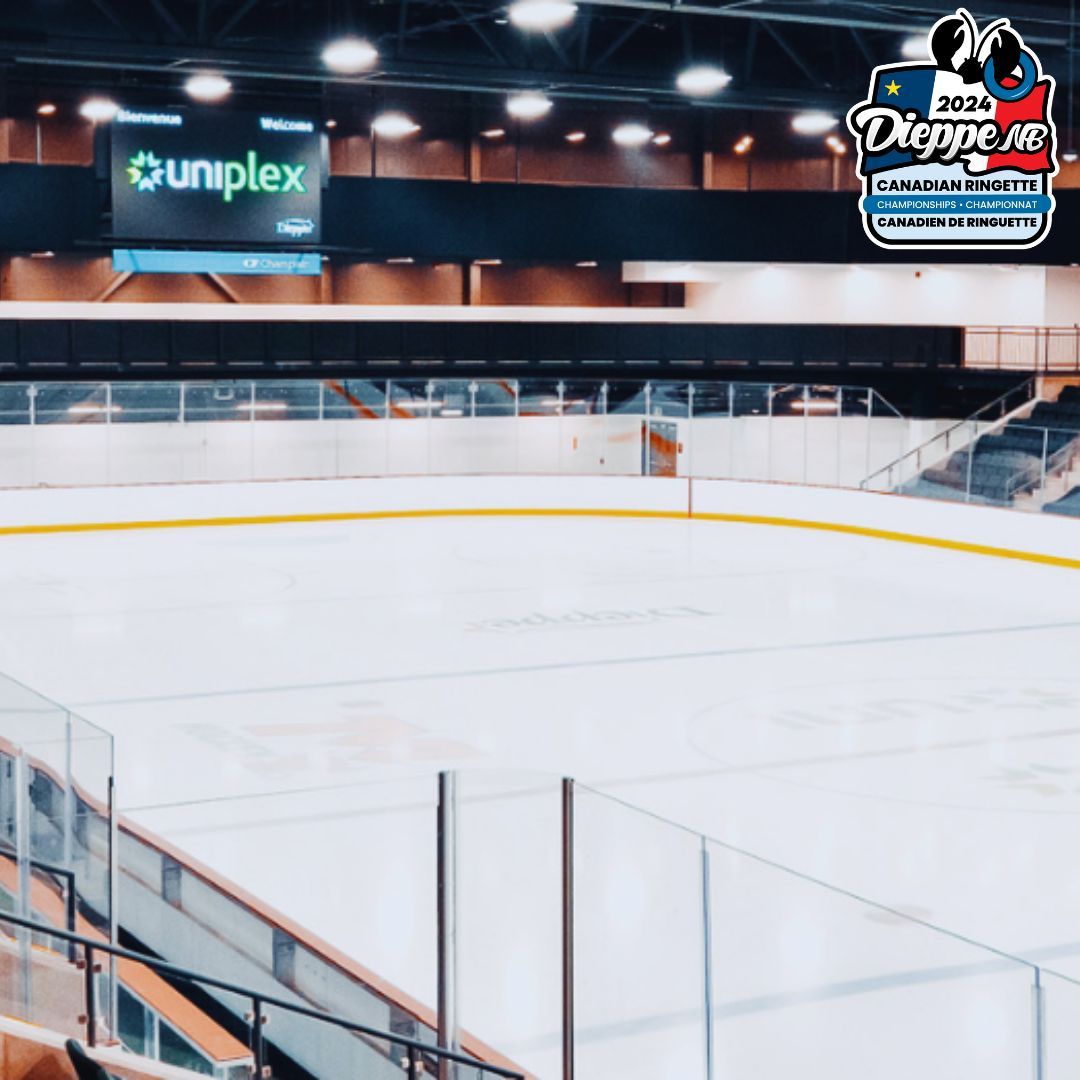Just a few short weeks before this beauty of a rink is taken over by the best ringette players in the country! Games will be played at these arenas: 

📍 UNIplex Dieppe 
📍 Centre Superior Propane Centre-Moncton
📍 Centre Arthur-J-Leblanc Centre