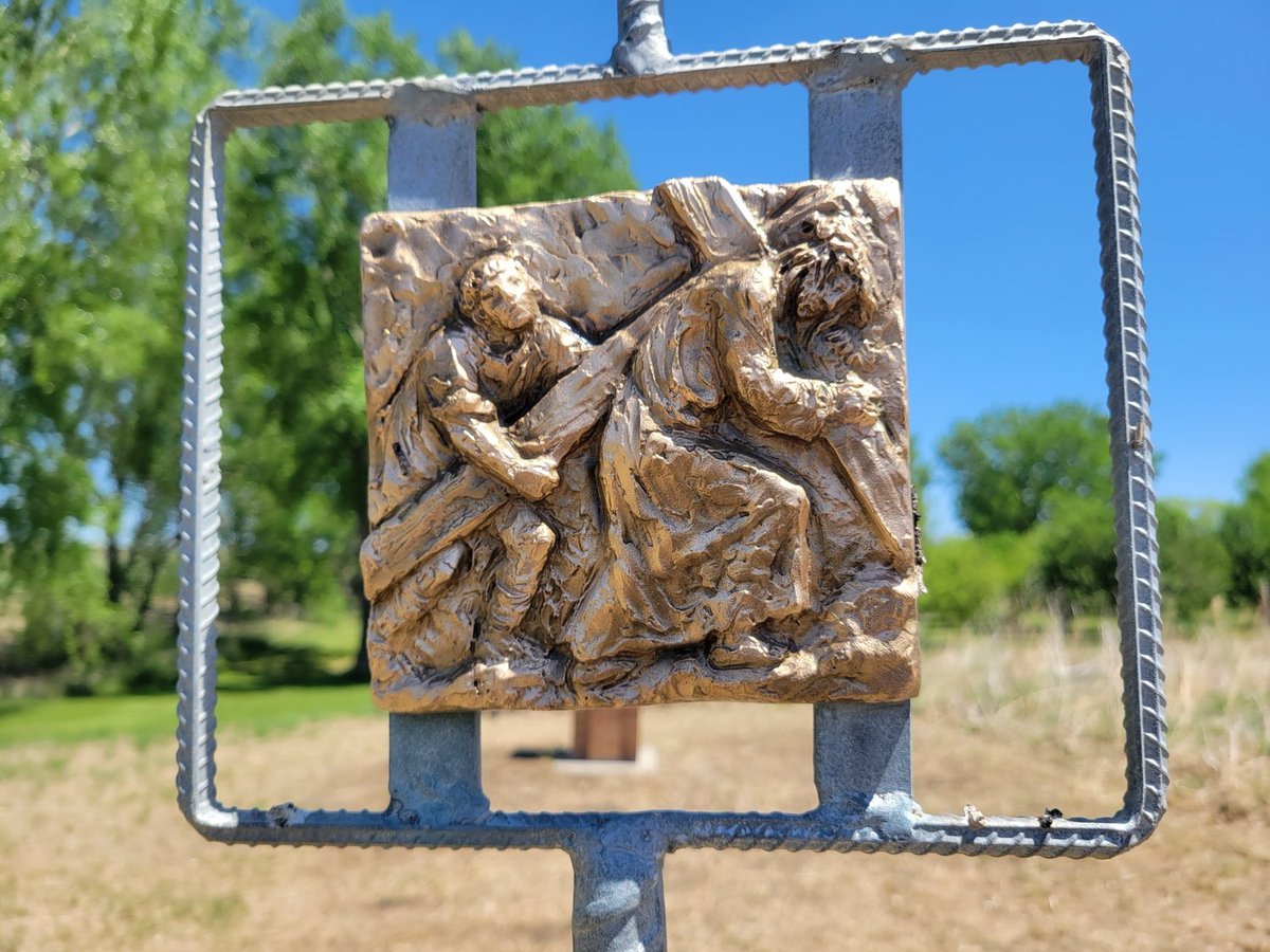 StBenCenter's tweet image. Walking the Stations of the Cross

Station 7: Jesus Falls a Second Time
Jesus: “If anyone wants to be my follower…let him take up his cross and follow me.” -Mt 16:24
Remember those who lack the courage and strength to overcome addictions, personal shortcomings, sinfulness, an...