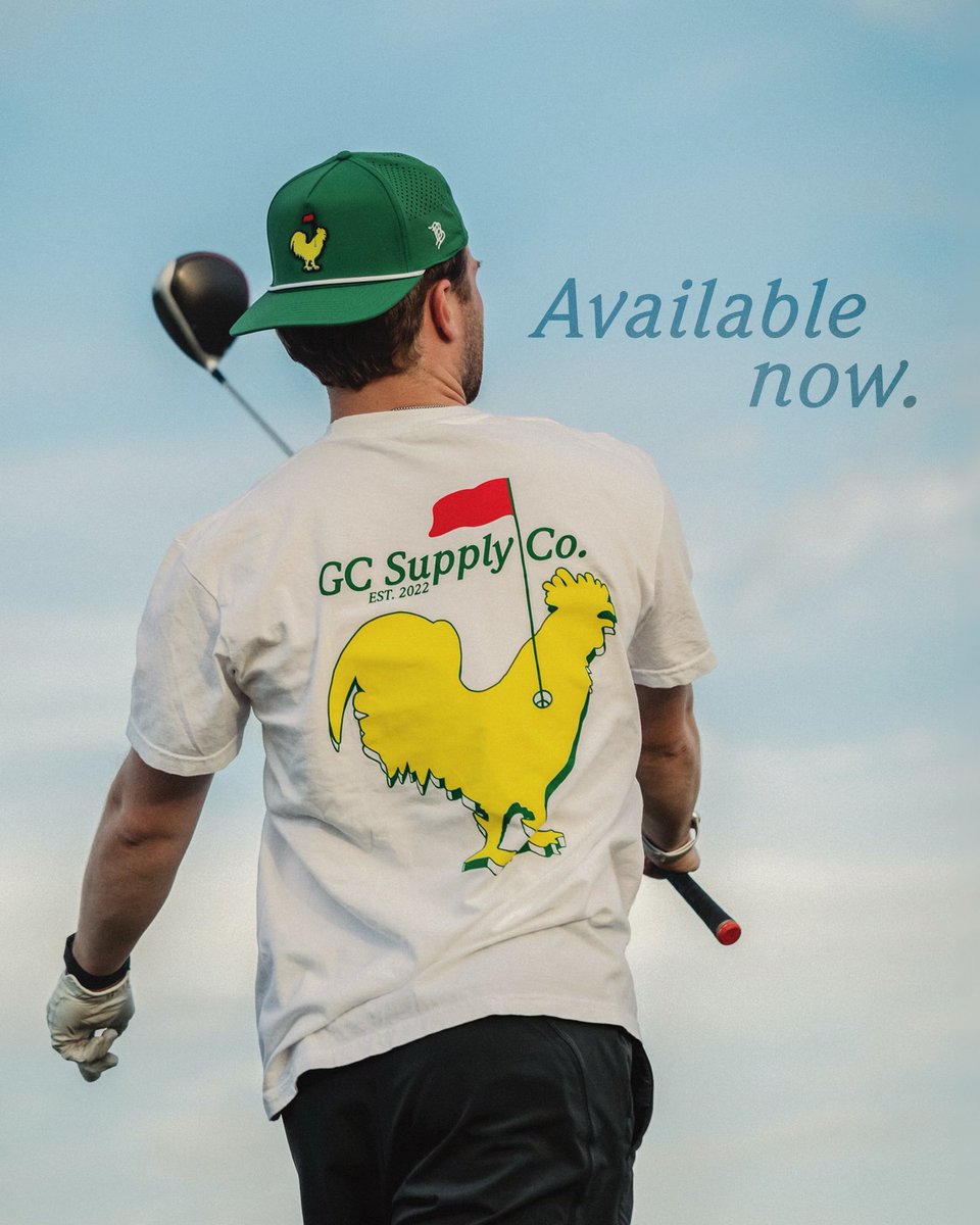 gcsupplycompany's tweet photo. The Golf Drop is live 🏌🏻⛳️

https://t.co/ZIEm9KG4Kd

#GCSC #TalktoMeRooster https://t.co/LqubORSadX