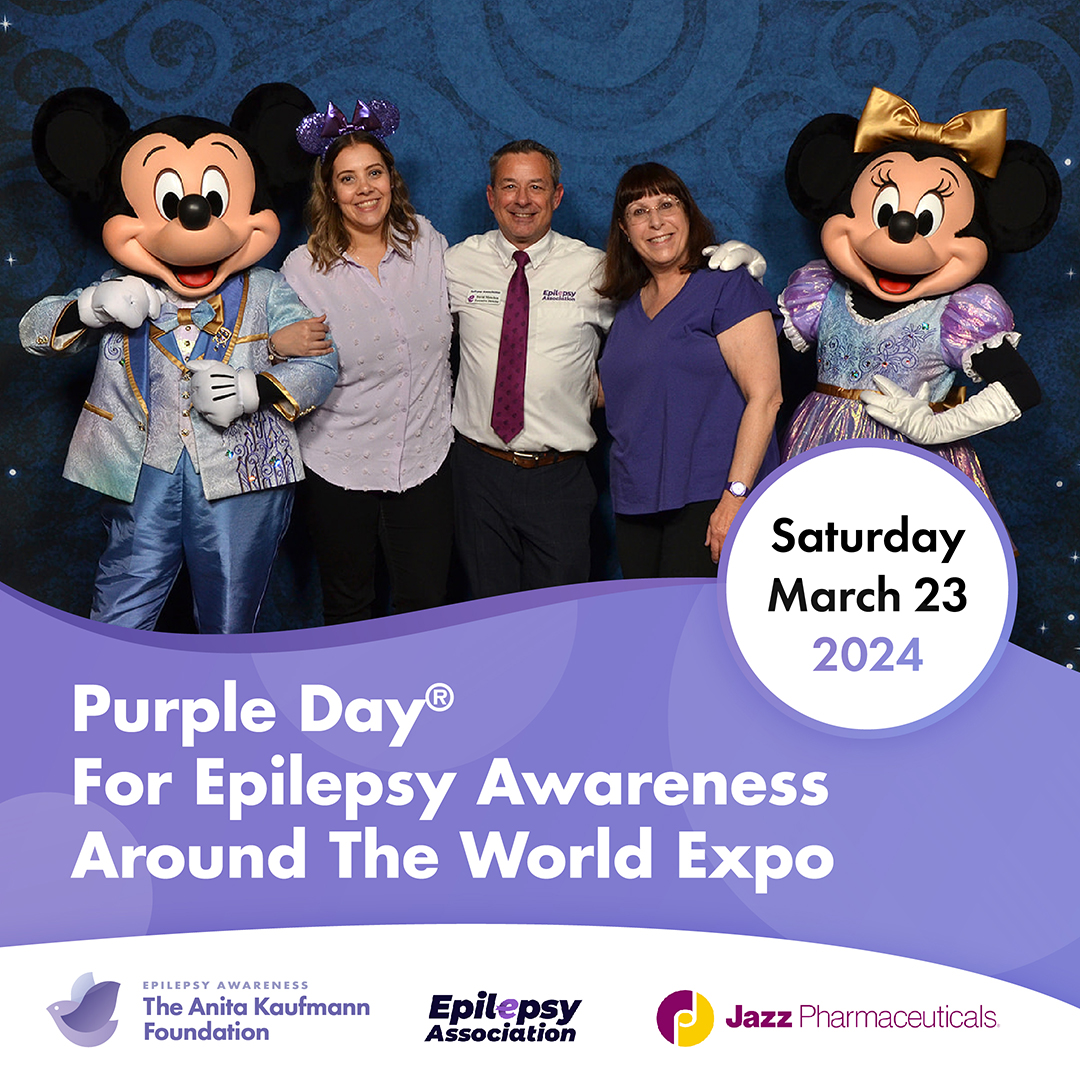 Tomorrow is the big day! We cannot wait to see everyone at our Purple Day® expo tomorrow! 

#epilepsy #epilepsyawareness #purpleday #purpledayeveryday #disney #orlando #florida