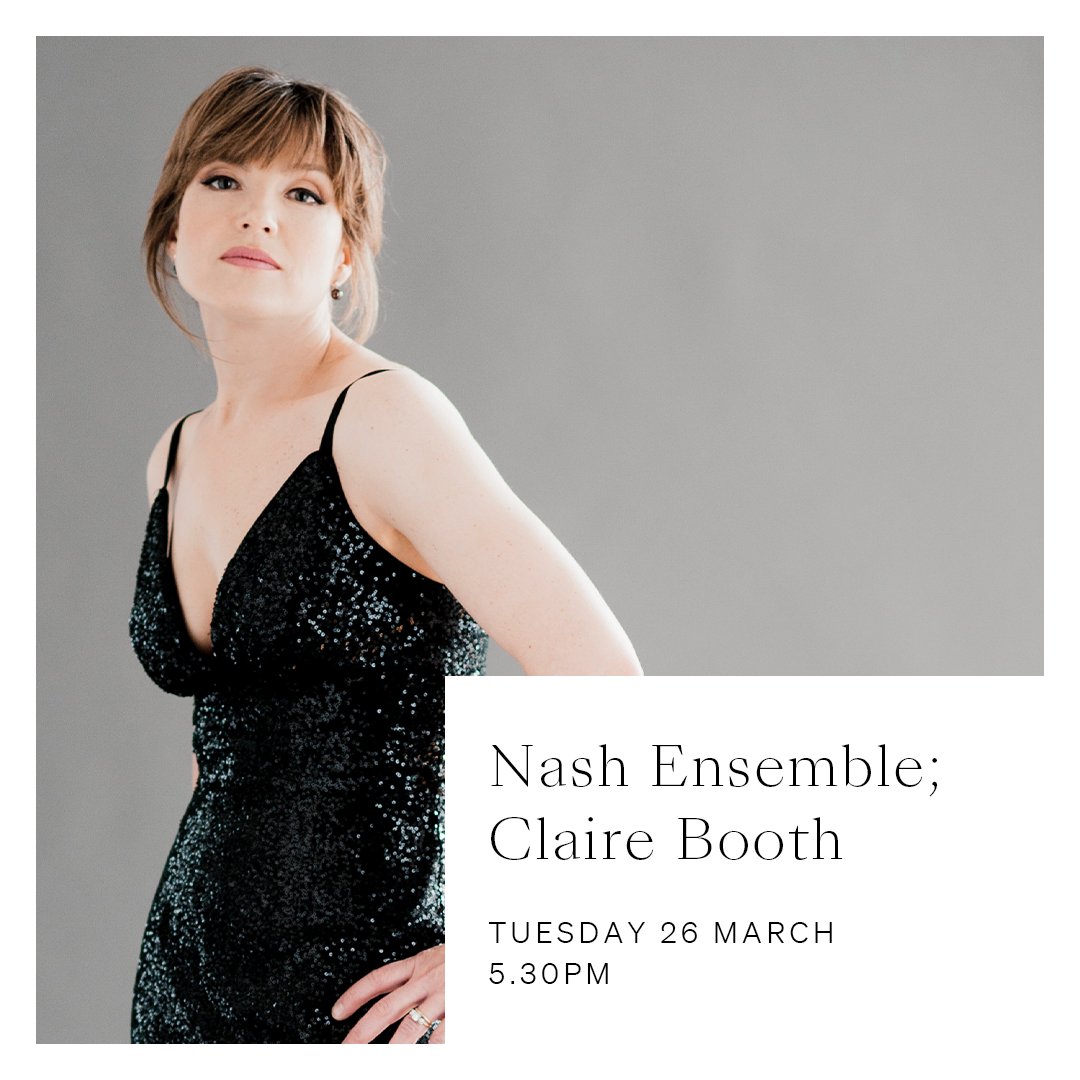 At 5.30pm, the @Nash_Ensemble will be joined by soprano Claire Booth for a programme including Birtwistle's 9 settings of Lorine Niedecker for soprano and cello. 🎟️ wigmore-hall.org.uk/whats-on/20240…