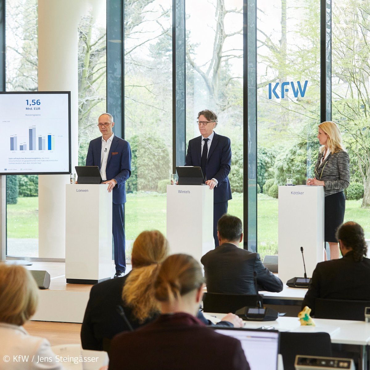 Despite the uncertainties in the geopolitical and macroeconomic environment, KfW Group achieved encouraging consolidated earnings. 👏 👉 More information on the subject: KfW Annual Report online: kfw.de/berichtsportal