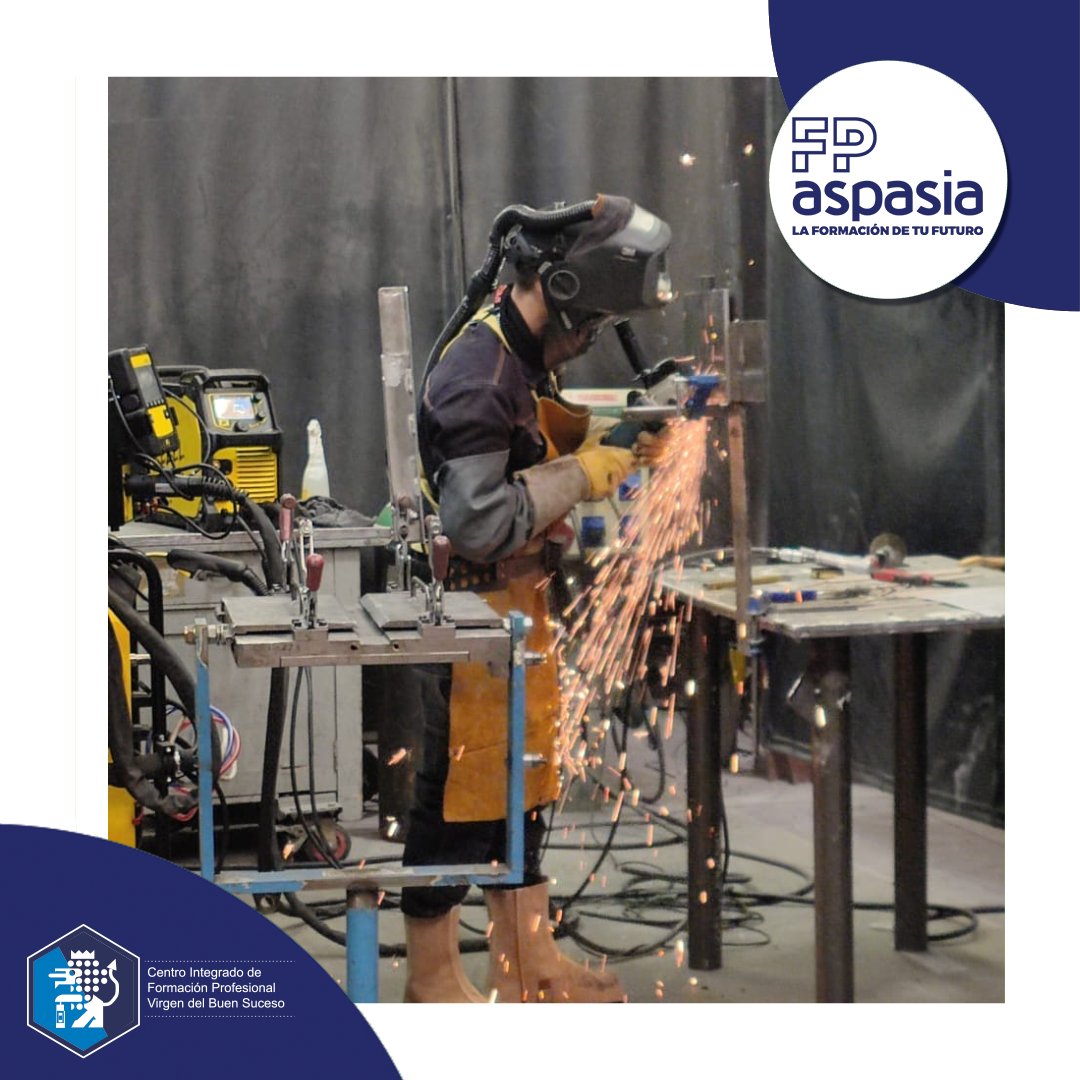 ¡Raúl Solís Malagón, alumno de 2º curso de Soldadura y Calderería, finalista en el prestigioso Campeonato Talgo! 🏆

 ¡Felicidades por este logro!💪
#FPAspasia #escuelavirgendelbuensuceso #soldadura