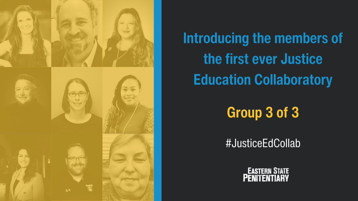 We're thrilled to introduce more of the members of our first ever Collaboratory for Justice Education: Hilary D. Moore, JD Samuel North @PalosClass Dr. Paige Reed Christine Tartaro Mecca K. Terry, Ph.D. @DuchessThompson @MrW_THS Sue Witmer Learn more: shorturl.at/yANP8