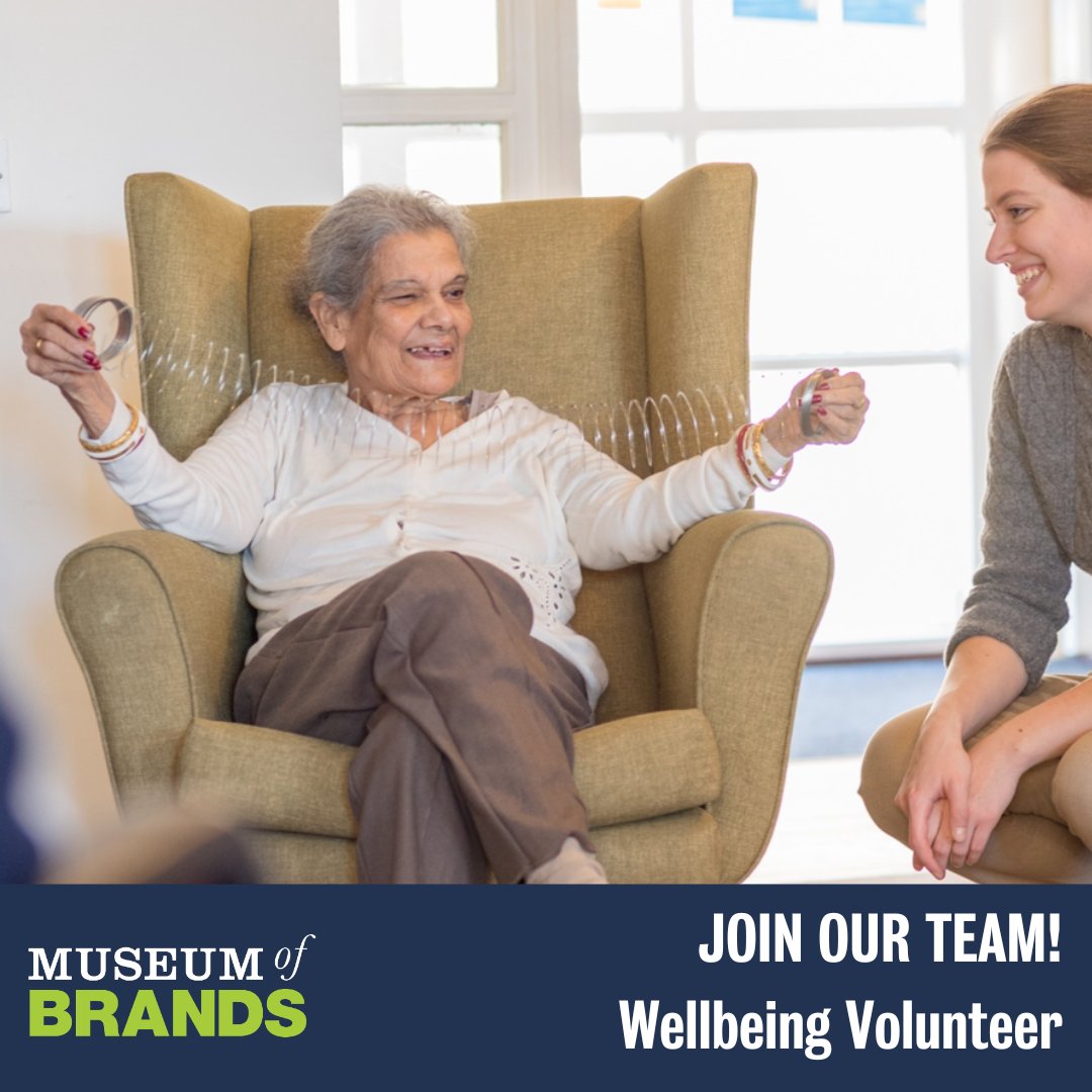 Do you have an interest in dementia care? Our Wellbeing Volunteers have the opportunity to get stuck in with reminiscence sessions, multisensory brand boxes, marketing and more! If you like the sound of this, email us at info@museumofbrands.com!
#museumrecruitment #volunteerrole