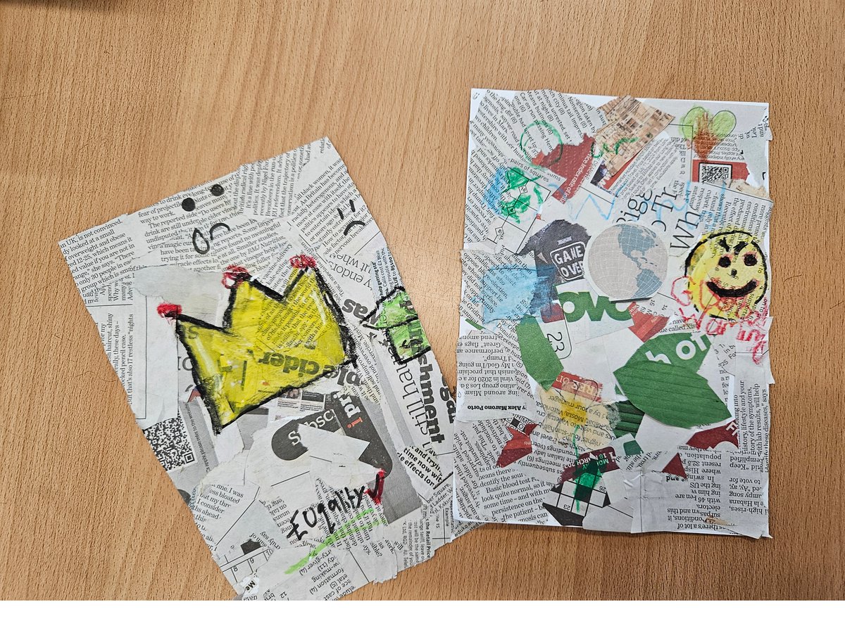 For Art Week Year 6 have learned about the art of Jean-Michel Basquiat and created their own street art inspired by him.