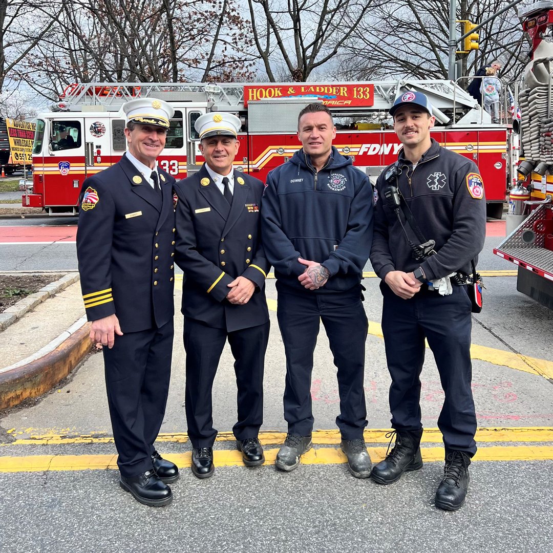 The event will pay tribute to the heroic first responders of #FDNY, like Chief Downey, and celebrate their resilience and strength. Join the Downey family by registering today: hubs.li/Q02qn0kM0