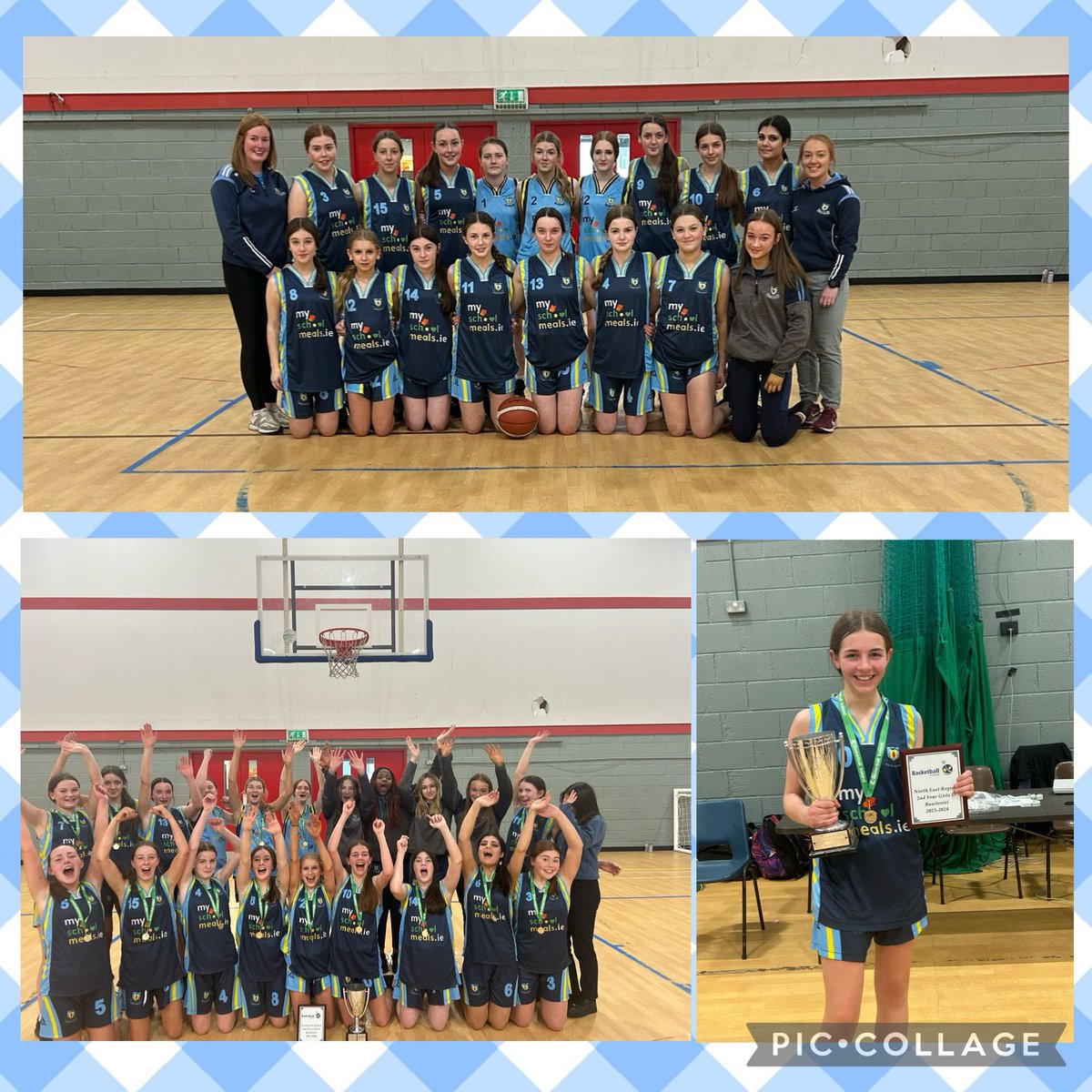 Our 2nd Year Girls’ Basketball Team are NE Champions!🏆 Behind going into the final quarter the girls dug deep with Lea Keelan scoring a 3 pointer to secure a win for the BHC girls🎉 An outstanding performance by everyone involved! 🥳 Fantastic work by MsMcAree and Ms Harrison.