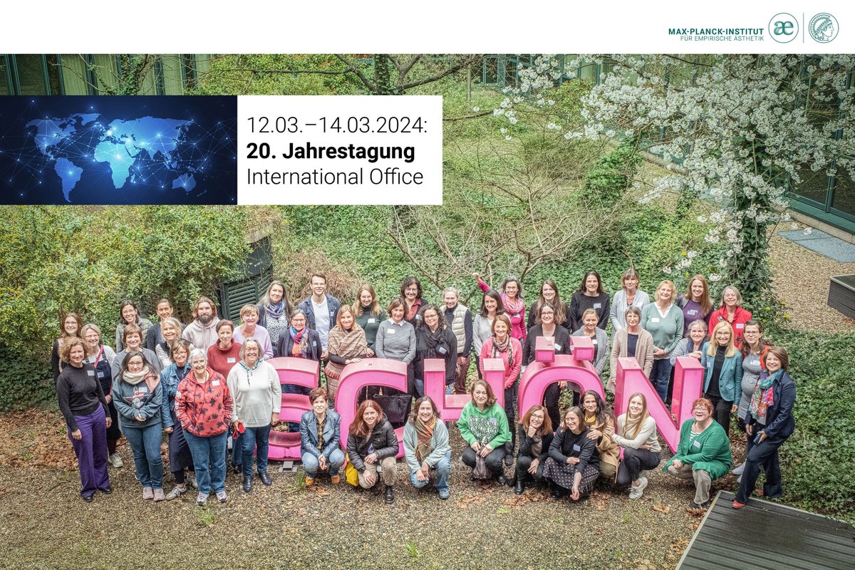 The International Officers of the Max Planck Society met last week in Frankfurt for their 20th annual convention. Get to know the International Office at MPI GEA and the support services we offer our employees as they settle in Jena #thueringenweltoffen bit.ly/4aivFEs