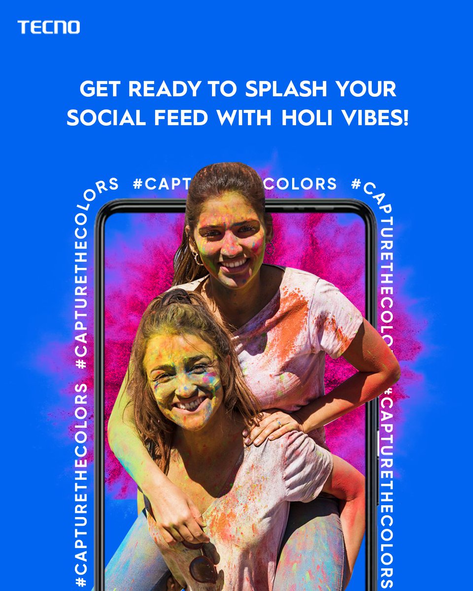 Grab your phone, strike a pose, and let's #CaptureTheColors with your wackiest Holi selfies. Plus, score big and win awesome rewards! To know more about the game plan, visit our Instagram or Facebook handle.