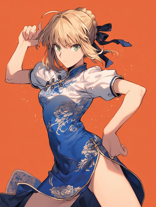 Which cheongsam do you like? ←Saber  or  Saber Alter→ 